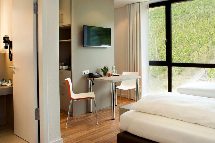 Die Zimmer im Rebgut